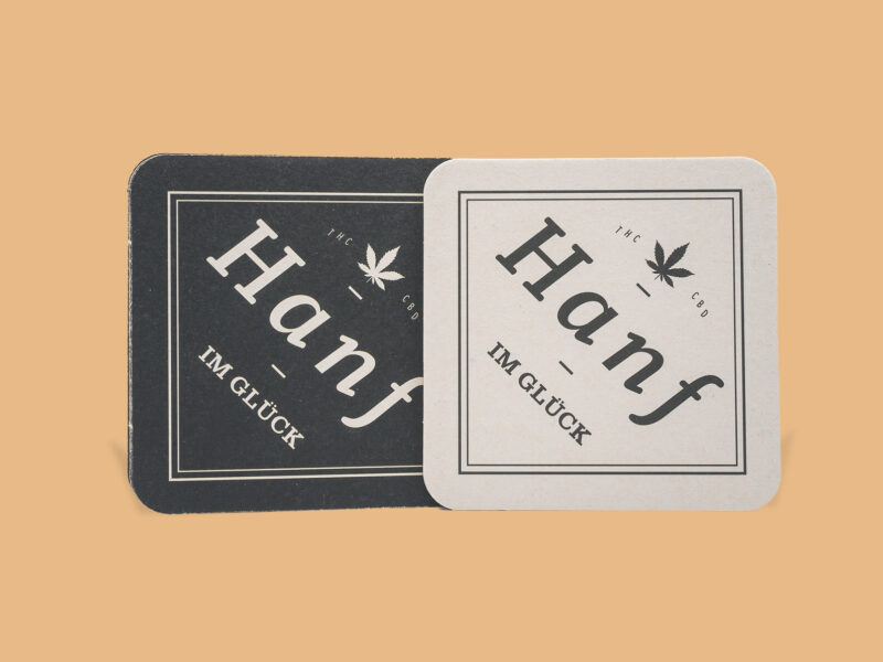 Hanf im Glück Bierdeckel