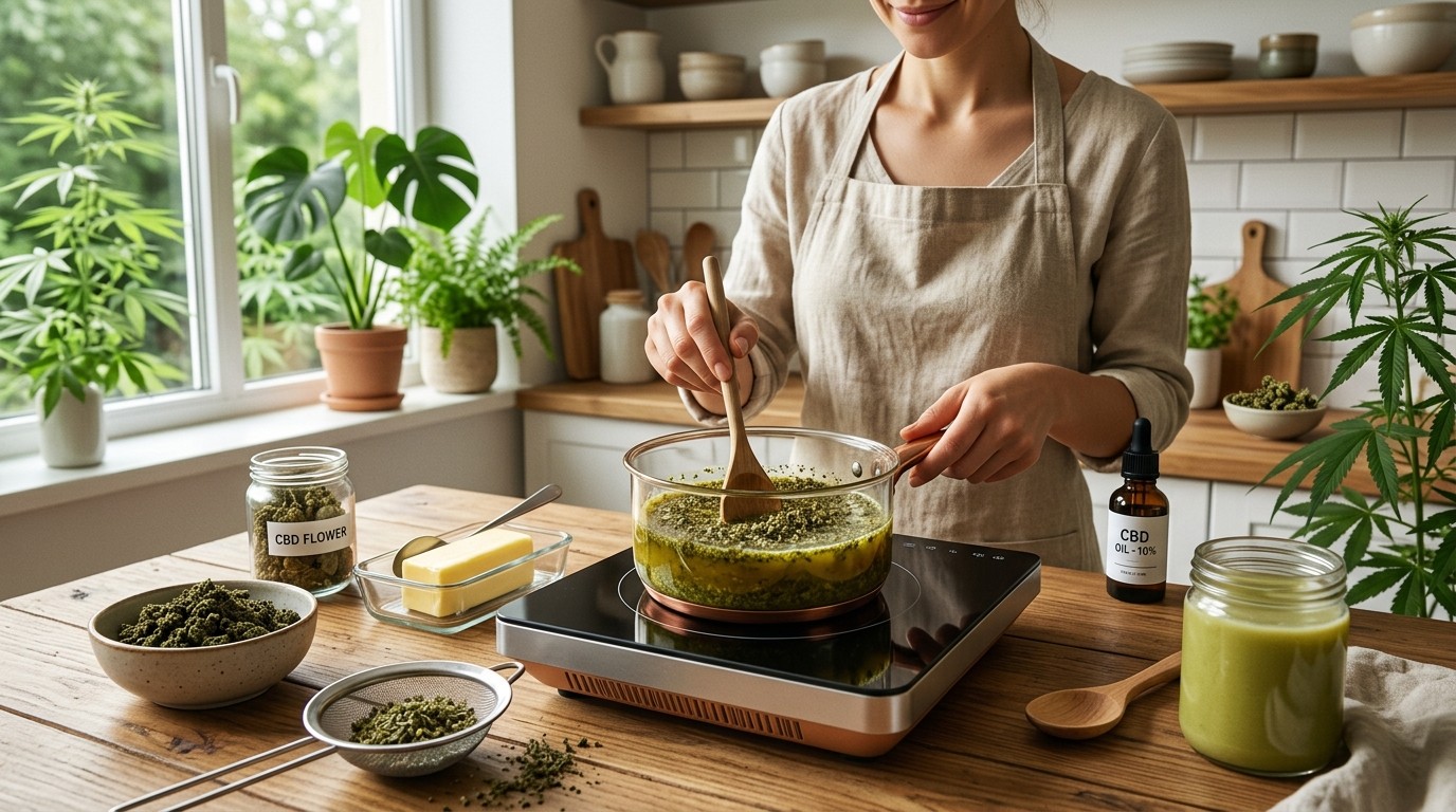 Cannabis butter herstellen