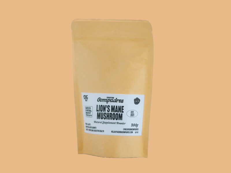 Mushroom Compadres Lion's Mane Pulver