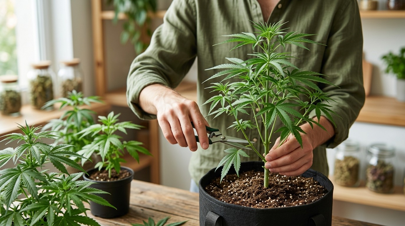cannabis ausgeizen – Cannabis ausgeizen: Wann es sinnvoll ist und wann nicht