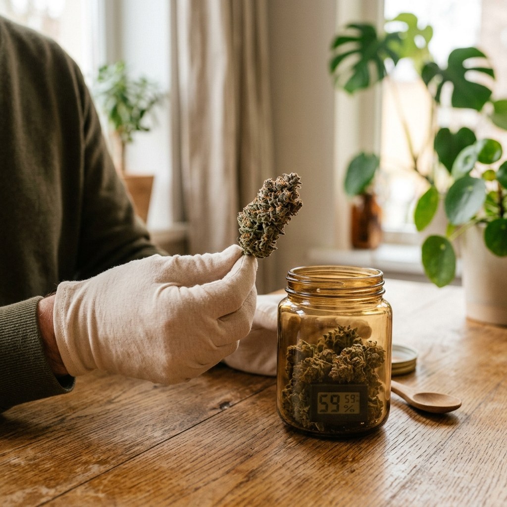 cannabis curing - ergänzendes Bild