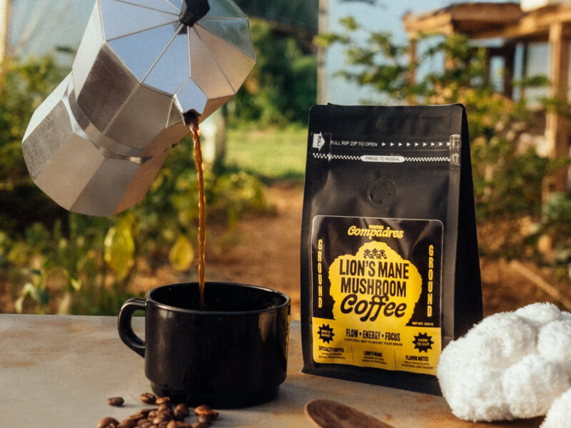 Mushroom Compadres Lion's Mane Mushroom Kaffee