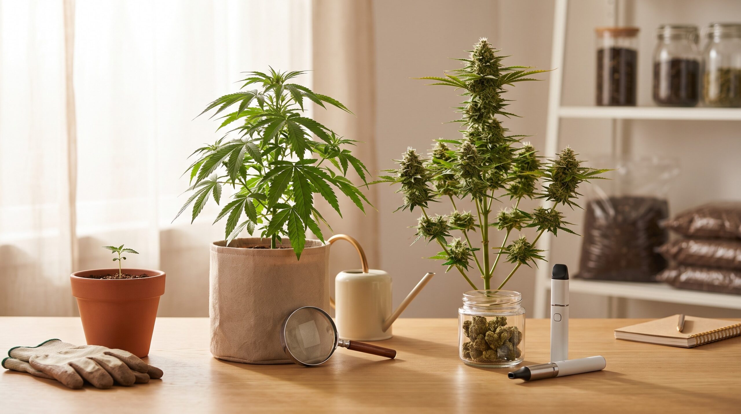 cannabis vom samen bis zur ernte – Cannabis-Lebenszyklus: Vom Samen bis zur Ernte