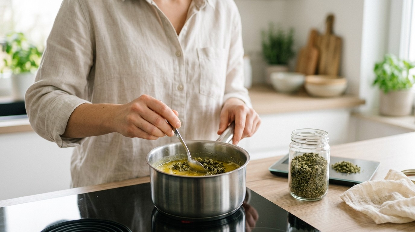 cannabutter herstellen – Cannabutter herstellen: Grundlagen, Dosierung und Sicherheit