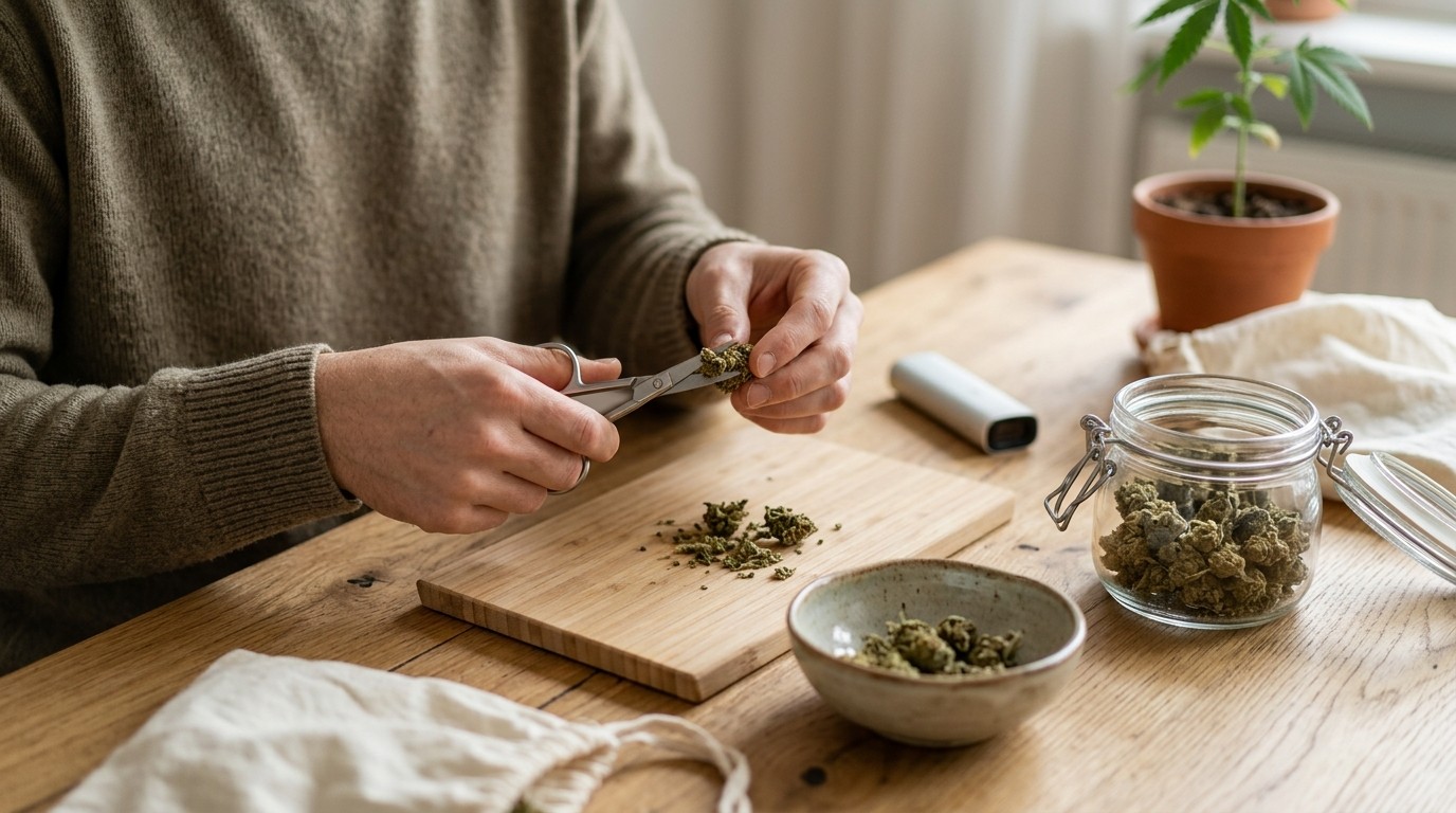gras ohne grinder – Grinder-Ersatz: Was tun ohne Grinder?
