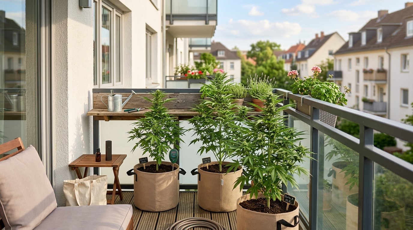 hanf anbauen balkon – Hanf auf dem Balkon anbauen: Legalität, Setup und Fehler