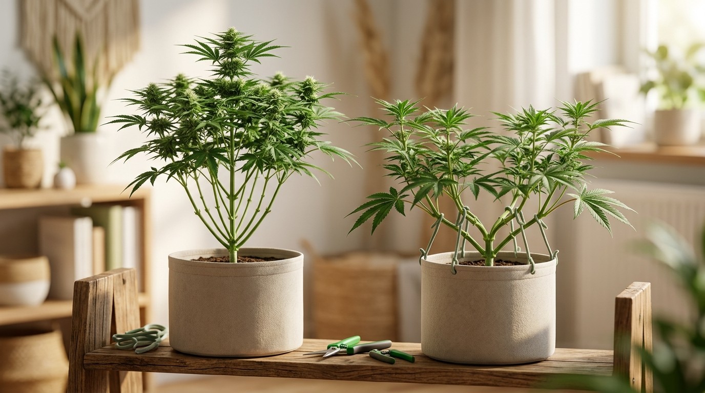 lollipop cannabis – Lollipopping, Main-Lining und Monster Cropping einfach erklärt