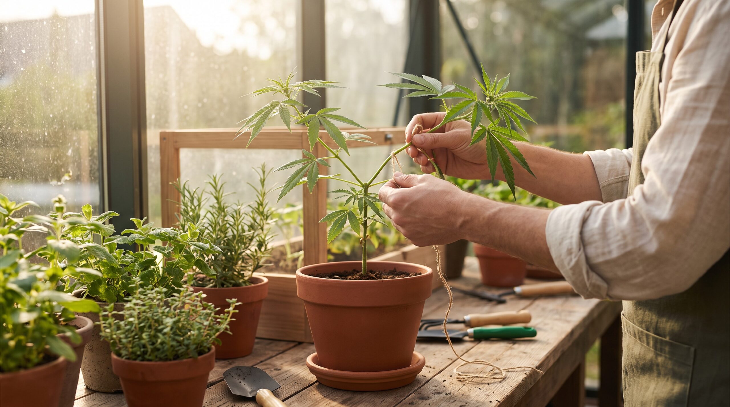low stress training – Low-Stress-Training bei Cannabis: Schonend trainieren