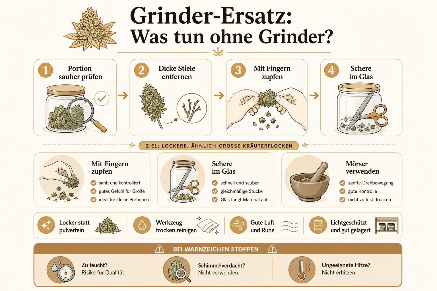 Infografik: Grinder-Ersatz: Was tun ohne Grinder?