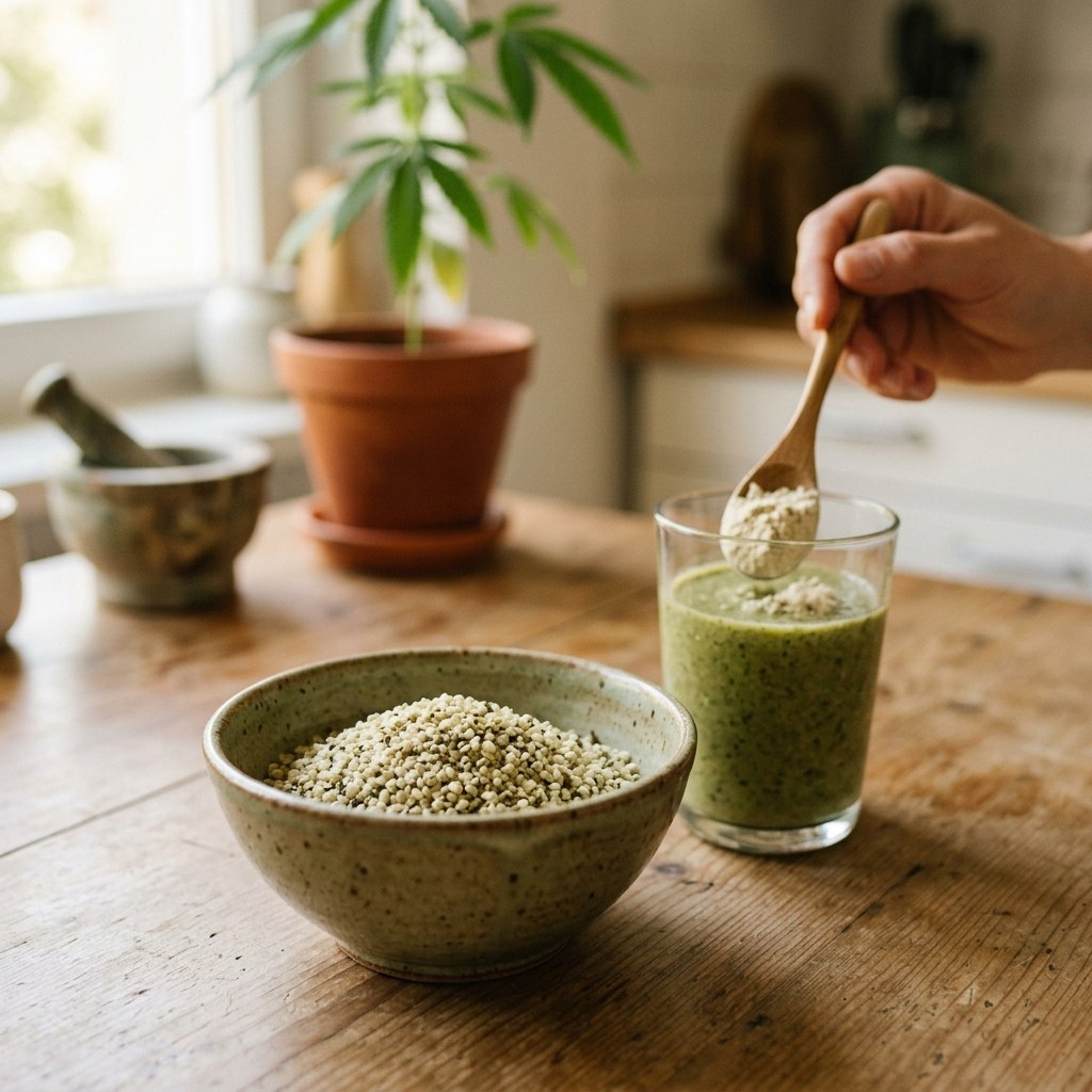 hanf proteinpulver test - ergänzendes Bild