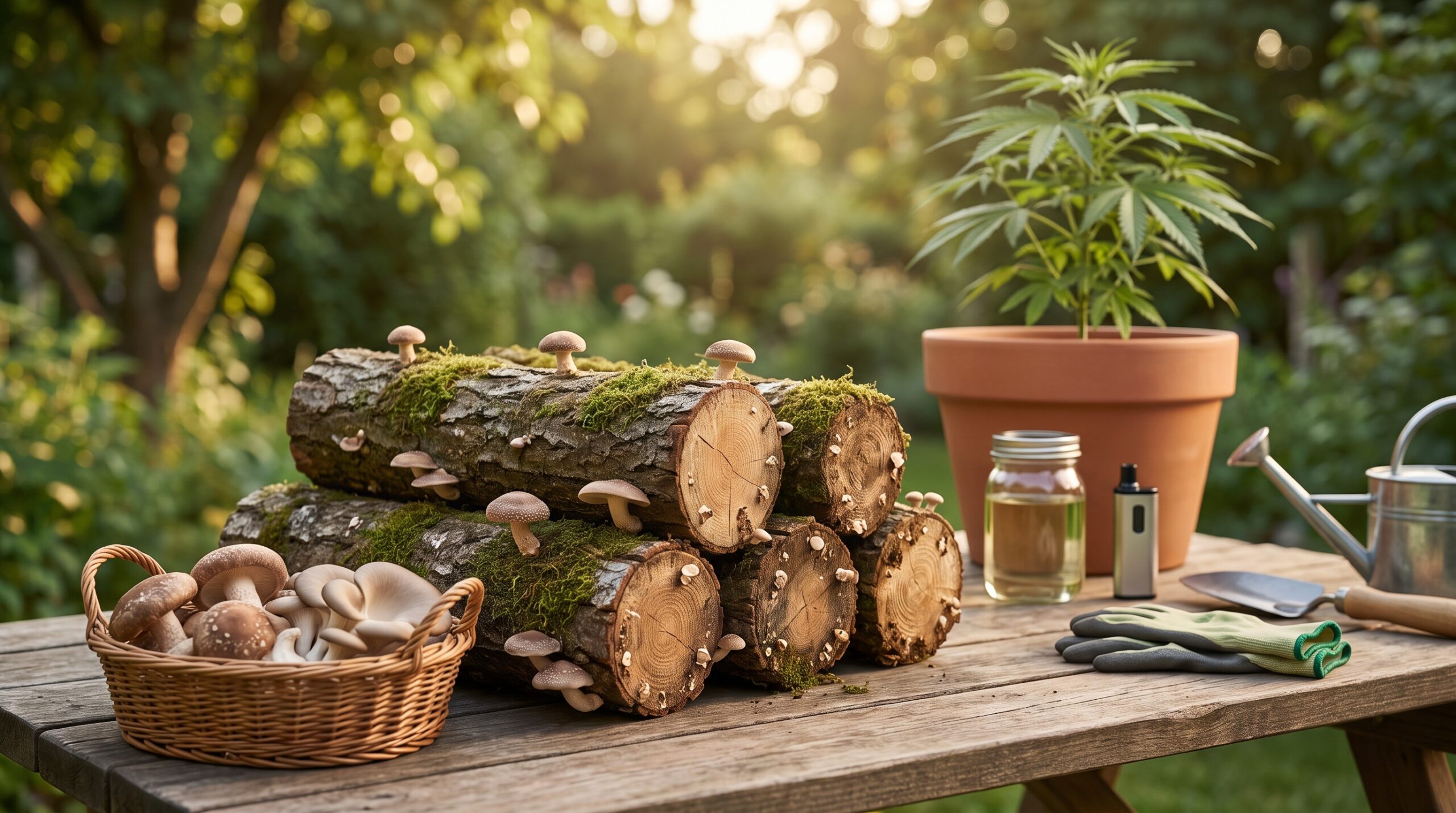 pilze auf holz züchten – Pilze auf Holz züchten: Anleitung für Garten und Balkon