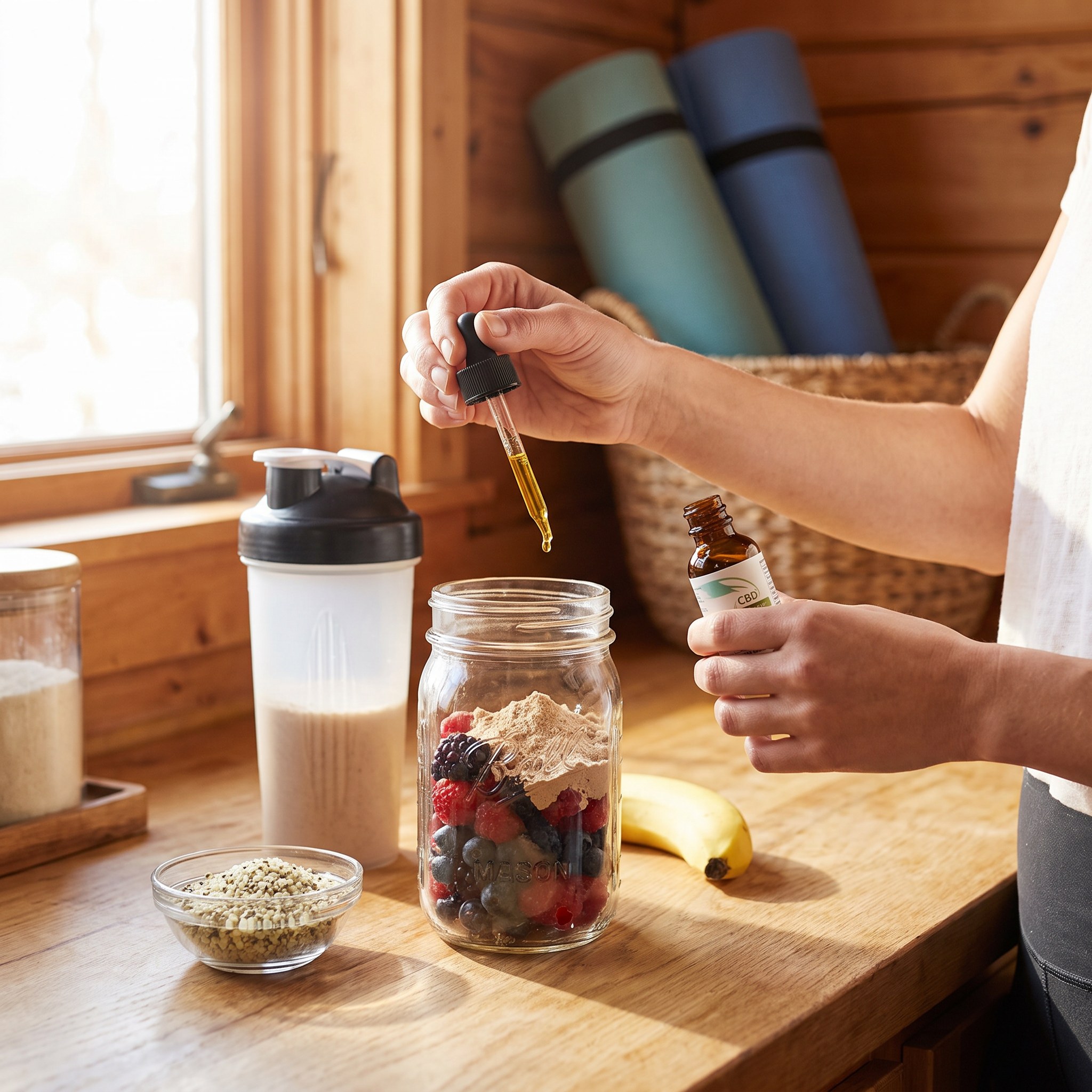 cannabis und sport - ergänzendes Bild